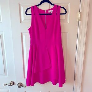EUC Adelyn Rae Bright Pink Dress